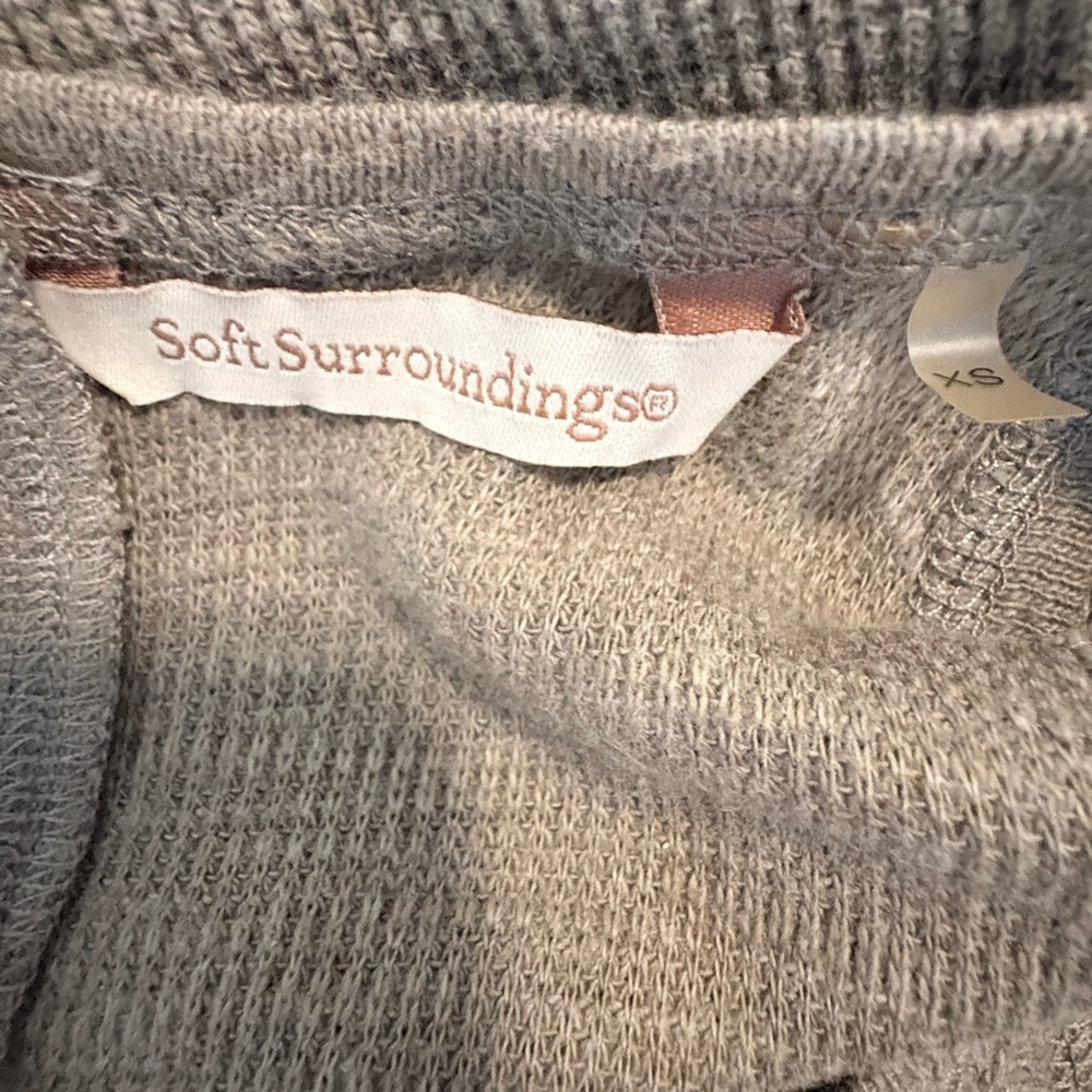 Soft Surroundings Sleeveless Knit Olive Maxi or Midi Dress XS - Picture 7 of 8